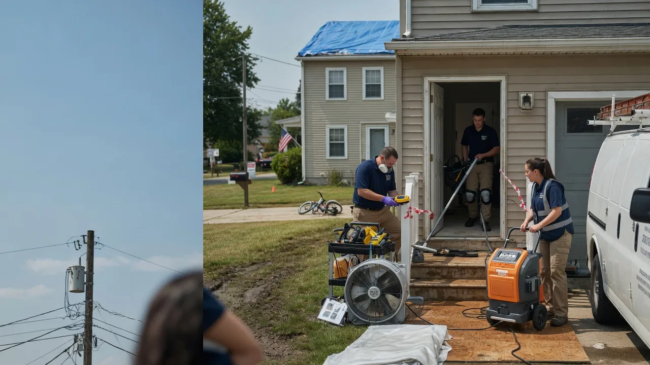 Water Damage Repair in Amlin, OH near me